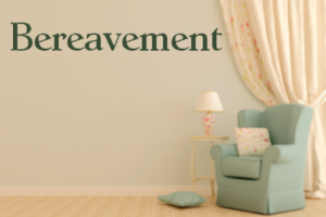 self-help for bereavement and counselling to treat issues relating to the loss of a loved one